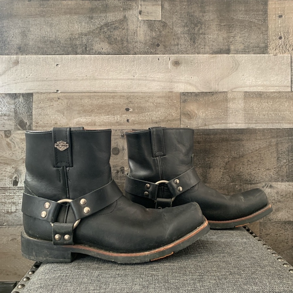 Men’s Harley Davidson Boots size 10 normal wear